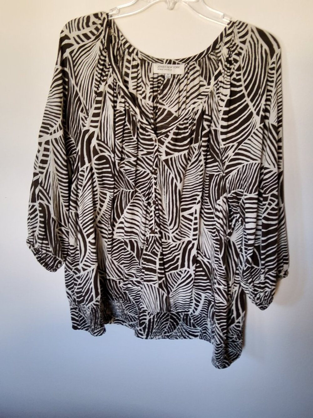 Jones New York Tropical blouse size 2X [similar blouse new on JJill]